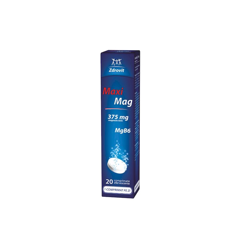 Poza produs MaxiMag | 20 comprimate efervescente
