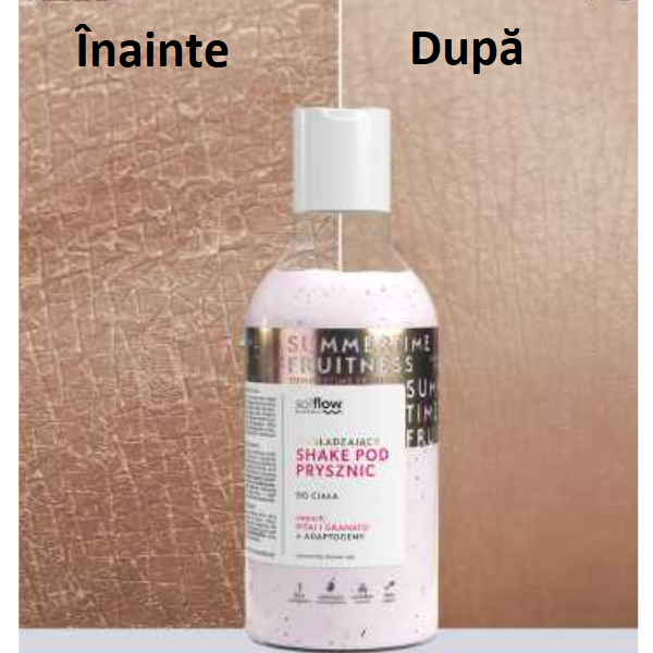 Poza produs Gel de dus So!Flow Shake Rodie si Pitaya, Green Pharmacy | 400 ml