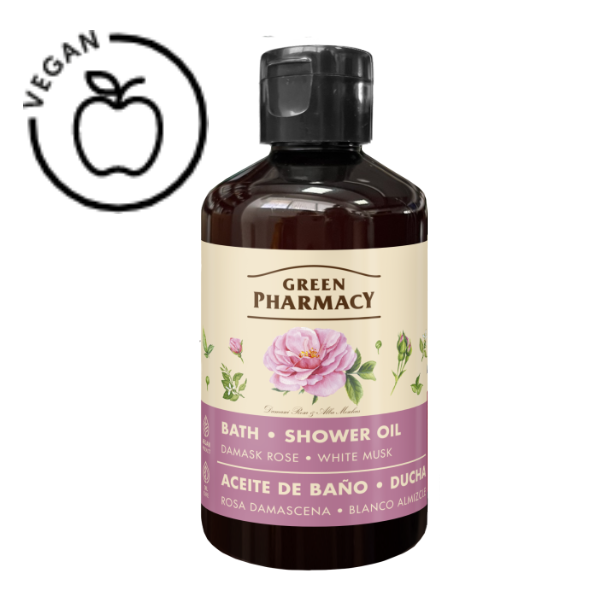Poza produs Ulei de baie si dus Transafir si Mosc Alb, Green Pharmacy | 250 ml