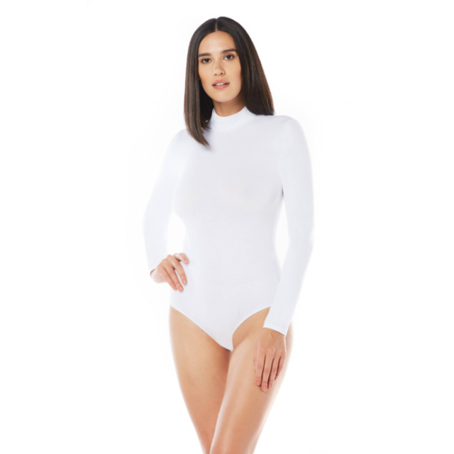 Helanca body BD02 ALB, Uniconf | marimea L — poza produs 1/4