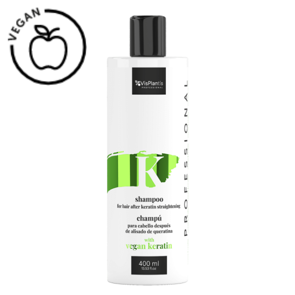 Poza produs Sampon cu keratin vegetala Vis Plantis Professional, Green Pharmacy | 400 ml