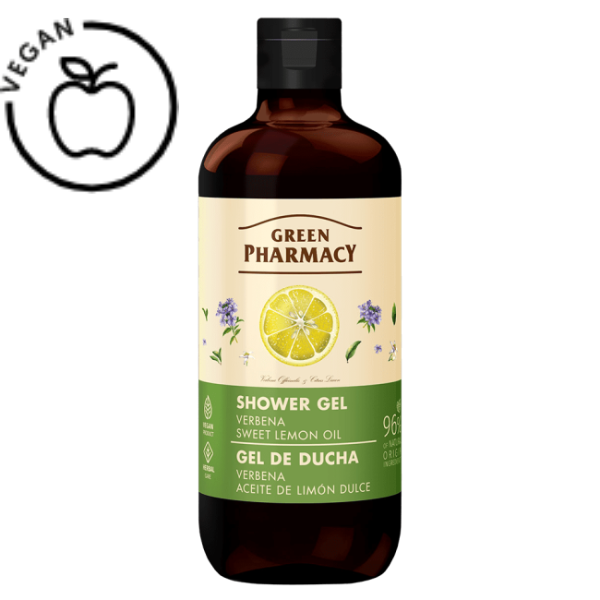 Poza produs Gel de dus Verbena si Ulei da Lamaie Dulce, Green Pharmacy | 500 ml
