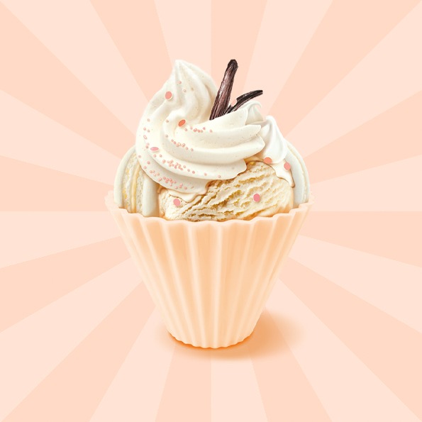 Poza produs Apa de toaleta pentru femei Vanille Chantilly Tutti Delices, Corania | 50 ml