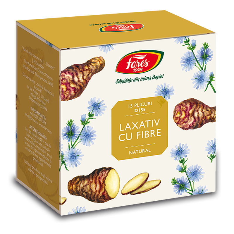 Poza produs Laxativ cu fibre, Fares  | 15 plicuri