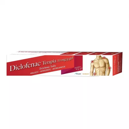 Poza produs Diclofenac gel 10 mg/g, Terapia SA | 45 g
