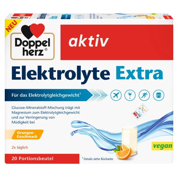 Poza produs Electroliti Extra, Doppelherz Aktiv | 20 plicuri