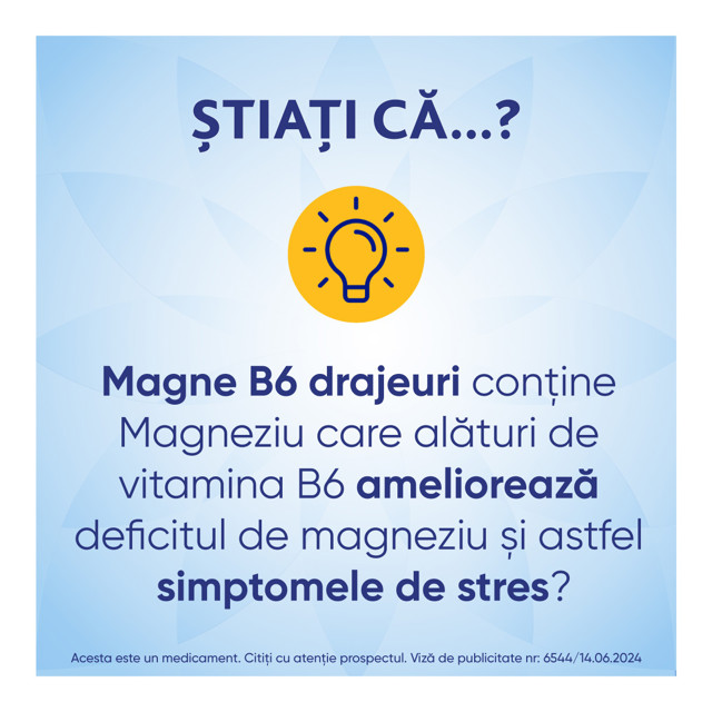 Poza produs Magne B6, Sanofi | 100 drajeuri