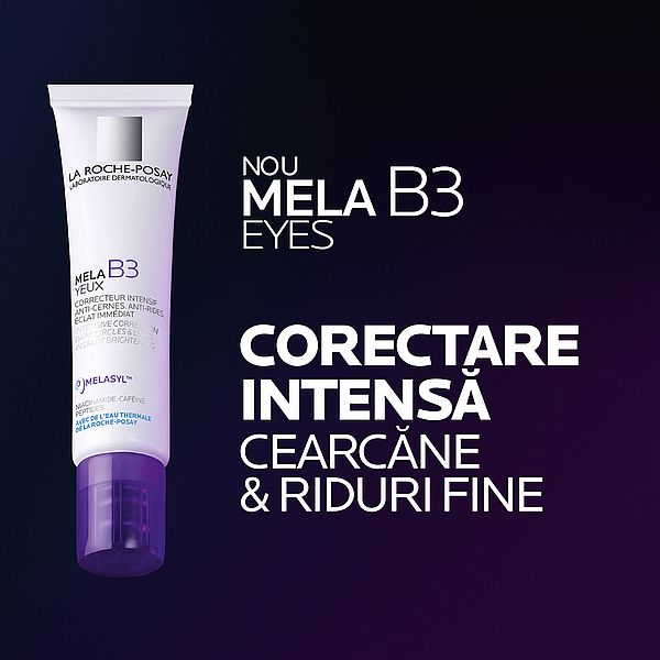 Crema corectare intensiva a cearcanelor si a liniilor fine Mela B3, La Roche-Posay | 15 ml — poza produs 2/11
