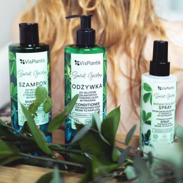 Poza produs Sampon Vis Plantis pentru Par Deteriorat cu Tendinta de Cadere, Green Pharmacy | 400 ml
