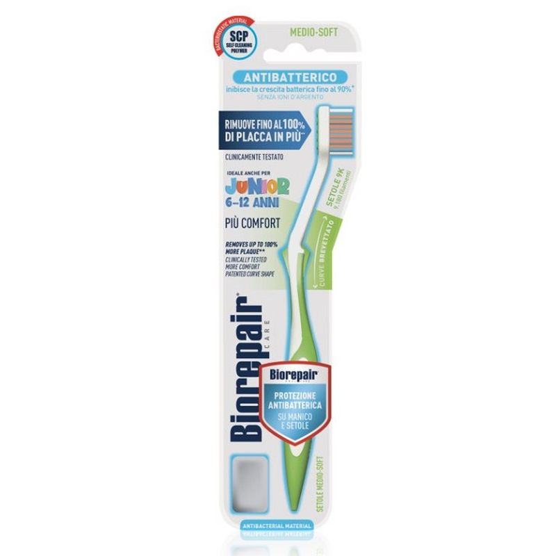 Poza produs Periuta pentru dinti sensibili 6-12 ani Biorepair Junior, Coswell | 1 buc