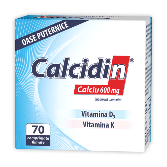 Poza produs Calcidin, Zdrovit | 70 comprimate