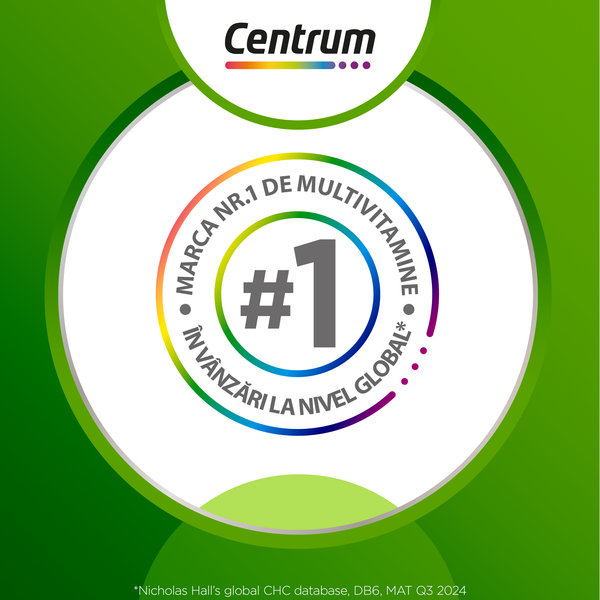 Poza produs Centrum MultiGummies Adulti, Multivitamine pentru Energie și Imunitate, Haleon | 60 jeleuri