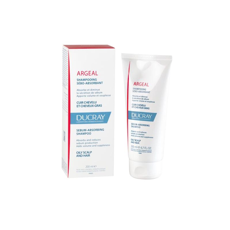 Poza produs Ducray Argeal Sampon Crema Par gras | 200 ml