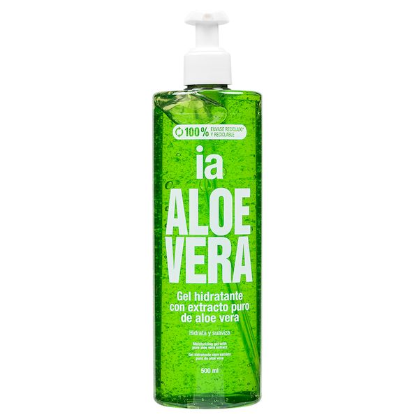 Poza produs Gel hidratant cu aloe vera, Interapothek  | 500 ml