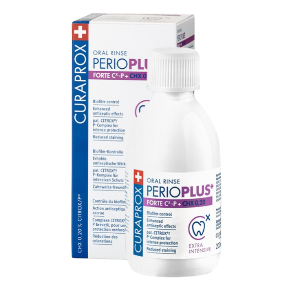 Poza produs Apa de gura Perio Plus Forte, Curasept | 200 ml