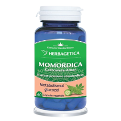 Momordica Extract Castravete-Amar, Herbagetica | 60 capsule