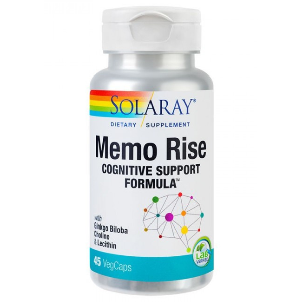 Poza produs Memo Rise Solaray, Secom | 45 capsule