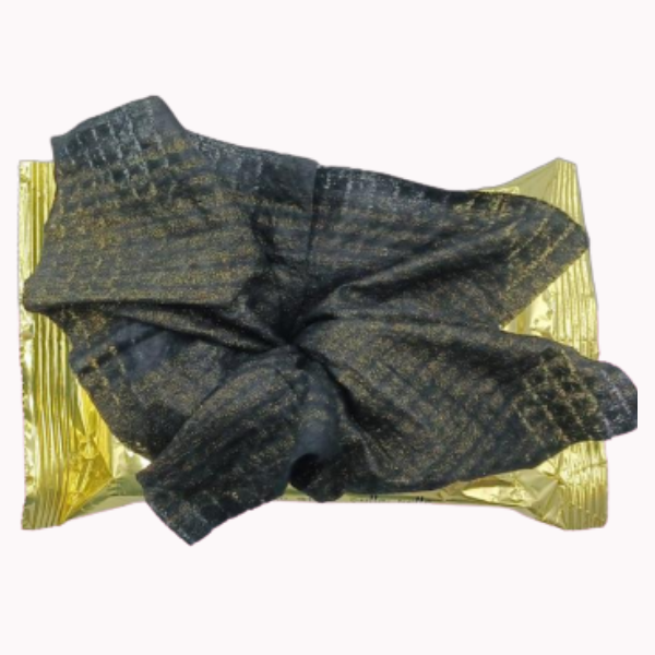 Poza produs Servetele refreshing cu sclipici pentru fata si corp  Glittermania Goldness Auriu, O-Pac | 15 buc