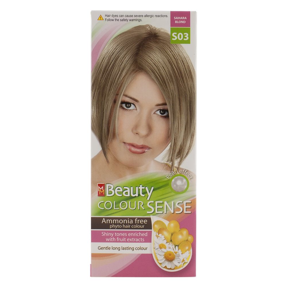Poza produs Vopsea de par S03 - Blond Nisipiu, MM Beauty Colour Sense