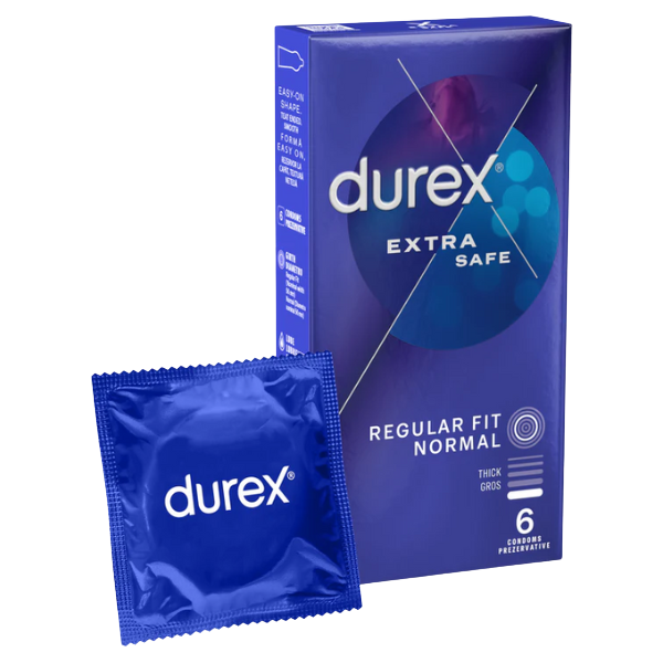 Poza produs Prezervative Durex Extra Safe, Reckitt Benckiser | 6 buc