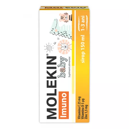 Poza produs ZDROVIT MOLEKIN IMUNO BABY SIROP 150ML