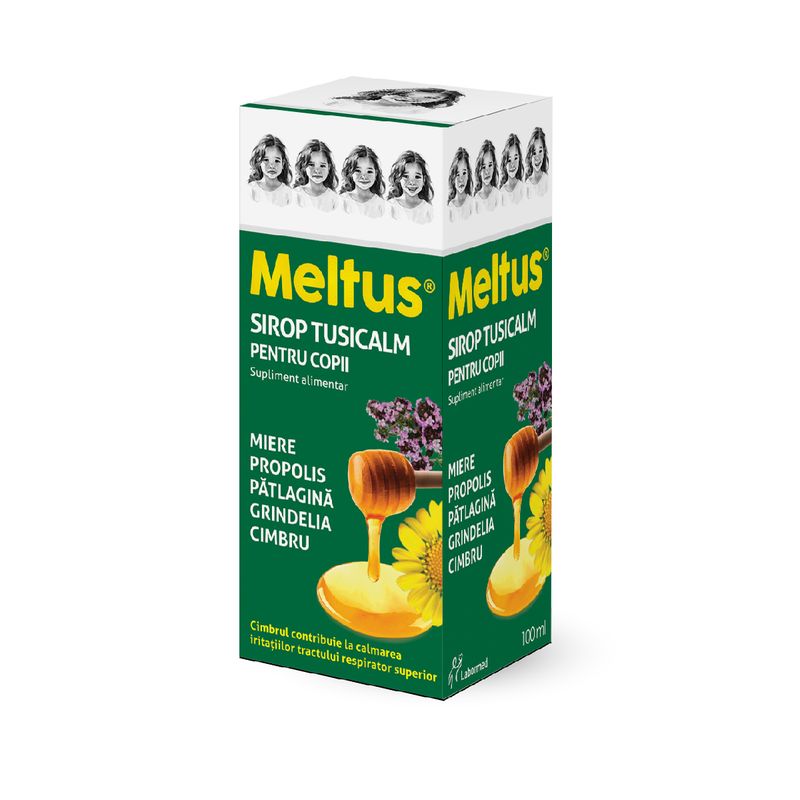 Poza produs Meltus sirop Tusicalm copii, Labormed Pharma | 100 ml
