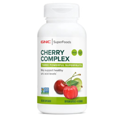 GNC SuperFoods Cherry Complex, Extract de Cirese Amare pentru Reglarea Acidului Uric, General Nutrition Corp | 90 cps