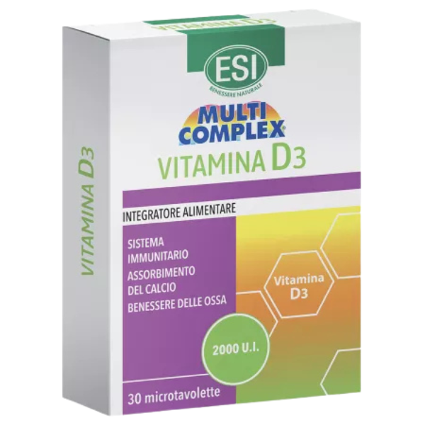 Poza produs ESI VITAMINA D3 2000UI 30TB