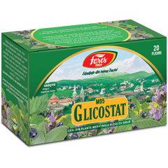 Glicostat, M95, ceai la plic, Fares | 20 plicuri
