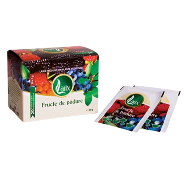 Poza produs Ceai fructe de padure – supraplic, Larix | 20 plicuri