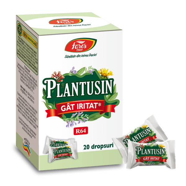 Poza produs Plantusin gat iritat, Fares | 20 dropsuri