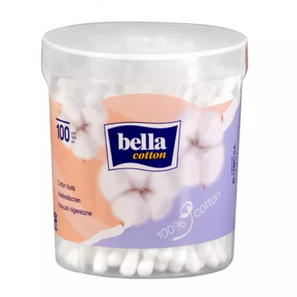 Poza produs BETISOARE ORL BELLA CUTIE ROTUNDA X100 BUC
