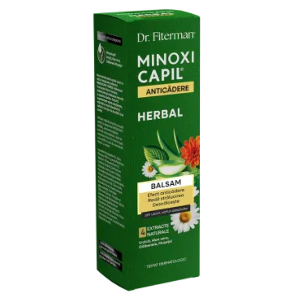 Poza produs Balsam Herbal Anticadere Minoxicapil, Dr. Fiterman | 200 ml