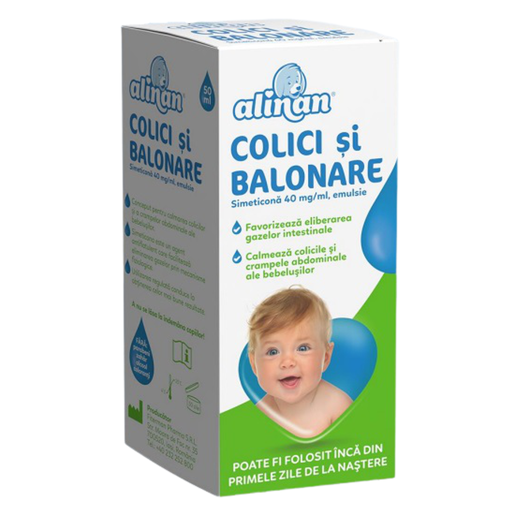 Poza produs Emulsie colici si balonare Alinan, Fiterman Pharma |  50 ml