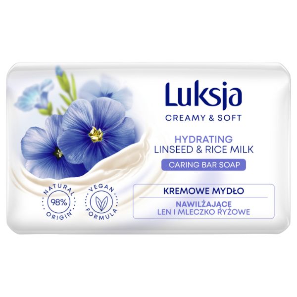 Poza produs Sapun CREAMY & SOFT Hydrating, Luksja | 90 g