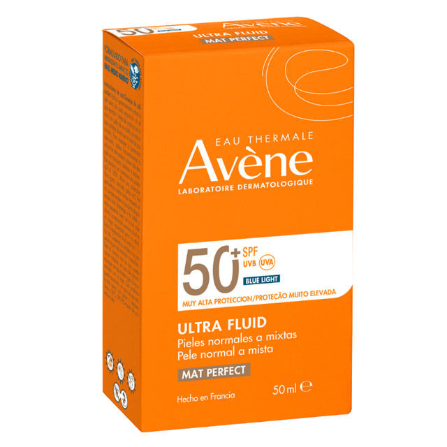 Poza produs Ultra-Fluid nuantator cu protectie solara SPF 50+ TriasorB, Avene | 50 ml