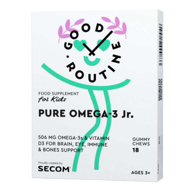 Poza produs Good Routine Pure Omega-3 Junior, Secom | 18 jeleuri