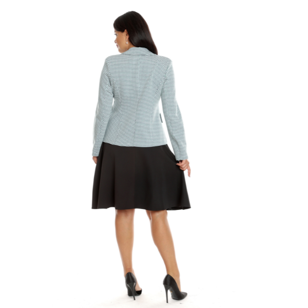Poza produs Sacou dama DT22S42 gri/microimprimeu, Dress to Impress | marimea 36