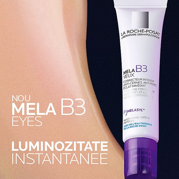 Crema corectare intensiva a cearcanelor si a liniilor fine Mela B3, La Roche-Posay | 15 ml — poza produs 6/11
