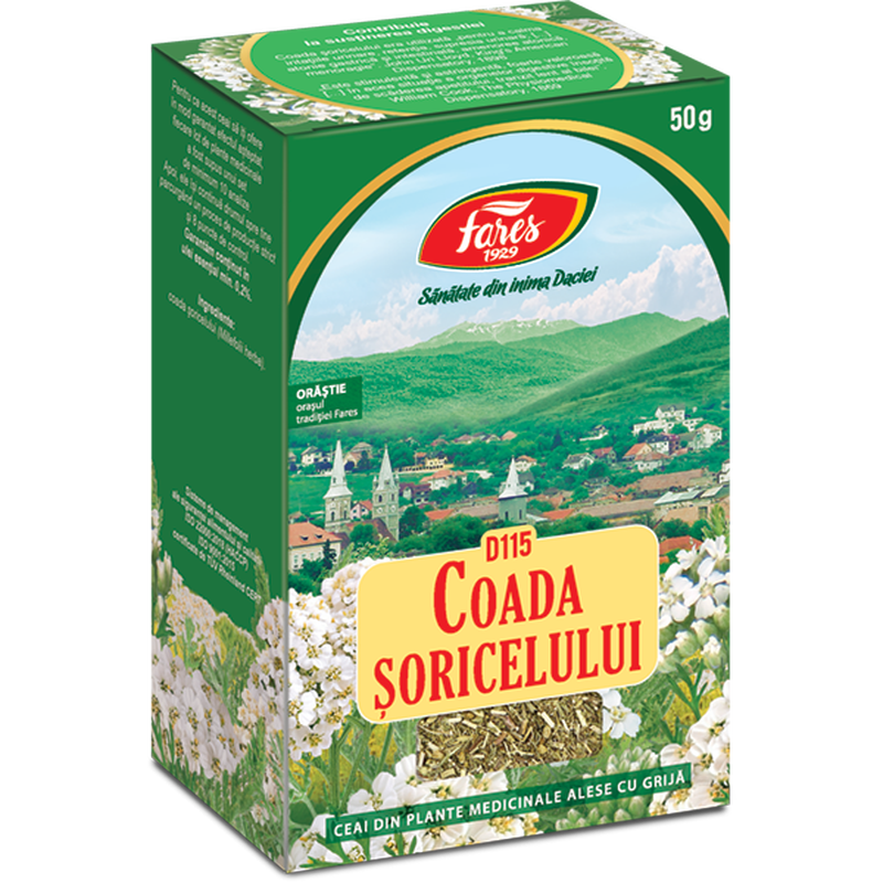 Poza produs Coada soricelului, iarba, D115, ceai la punga, Fares | 50G