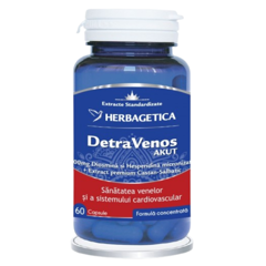 DetraVenos Akut, Herbagetica | 60 capsule