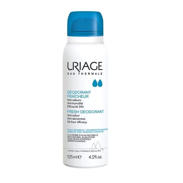 Poza produs Deodorant spray cu piatra de alaun, Uriage | 125 ml