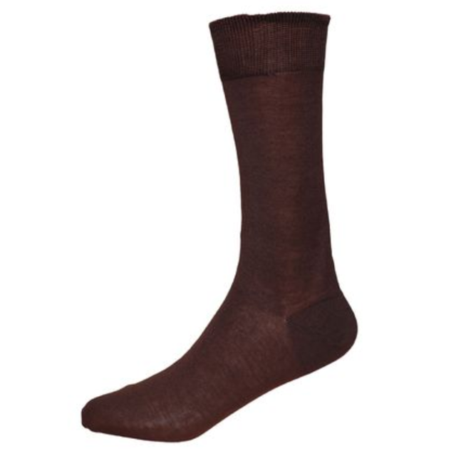 Poza produs Sosete barbati premium bbc mercerizat 820101 Maron 40-41, Calzemoda