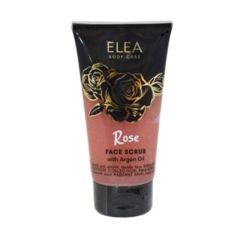 Exfoliant facial cu apa de trandafiri si ulei de argan, Elea | 150 ml