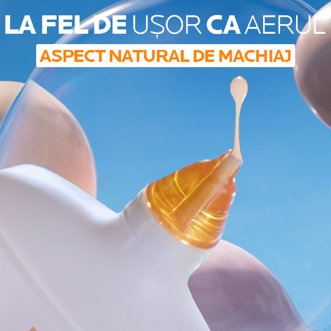 Poza produs Anthelios Uvair ser de fata SPF 50+ nuanta Light Natural, La Roche-Posay | 50 ml
