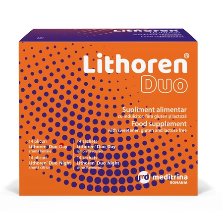 Poza produs Lithoren DUO, Meditrina Pharmaceuticals | 28 plicuri