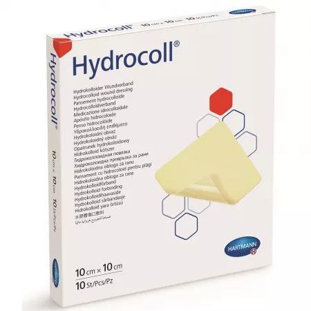 Poza produs Pansament Hydrocoll, 10 x 10 cm, Hartmann | 10 bucati