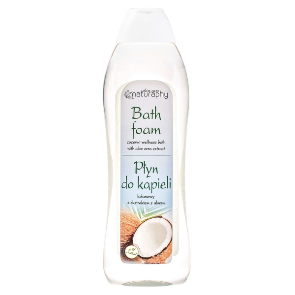 Poza produs Spuma de baie cu Cocos si Extract de Aloe Vera Naturaphy, Blux | 1 l
