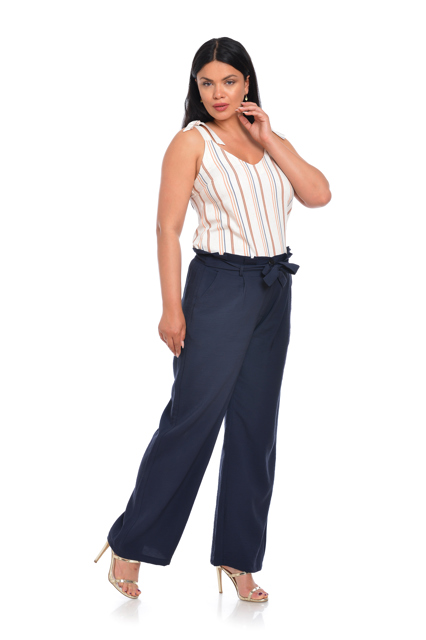 Poza produs Bluza vara cu bretele DV22BL41 crem/dungi, Dress to Impress | marimea 40
