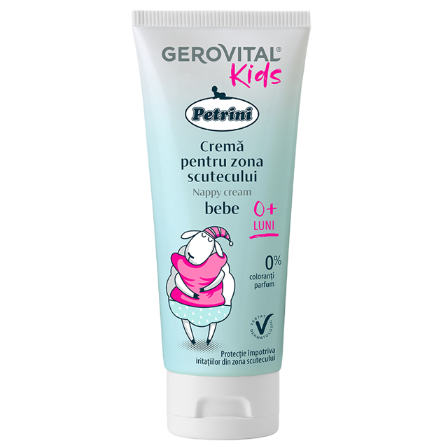 Poza produs Crema pentru zona scutecului, Gerovital Kids | 100 ml